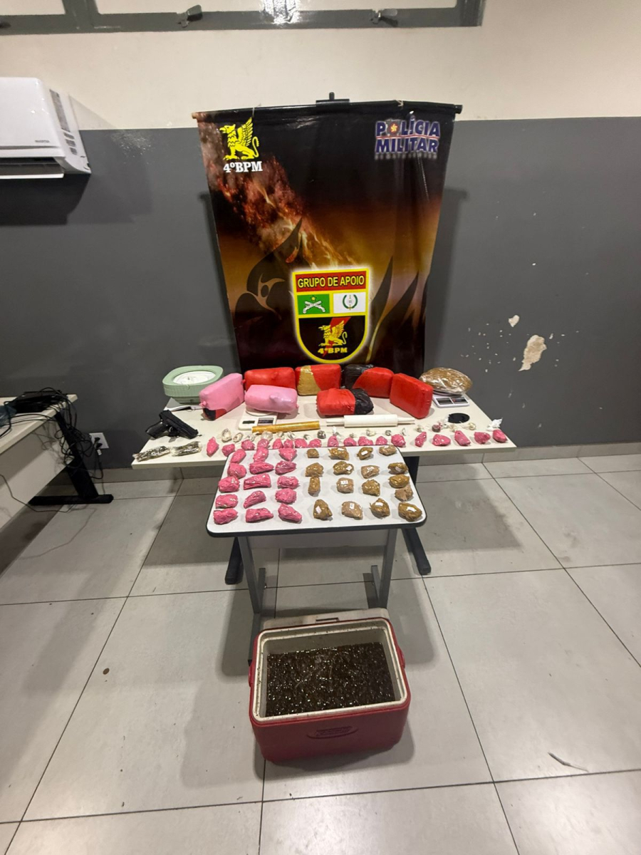Polícia desarticula laboratório de drogas e prende dupla em Várzea Grande