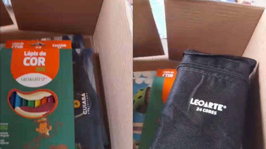 Mãe elogia kit escolar em Cuiabá e faz apelo por cobertura em escola rural