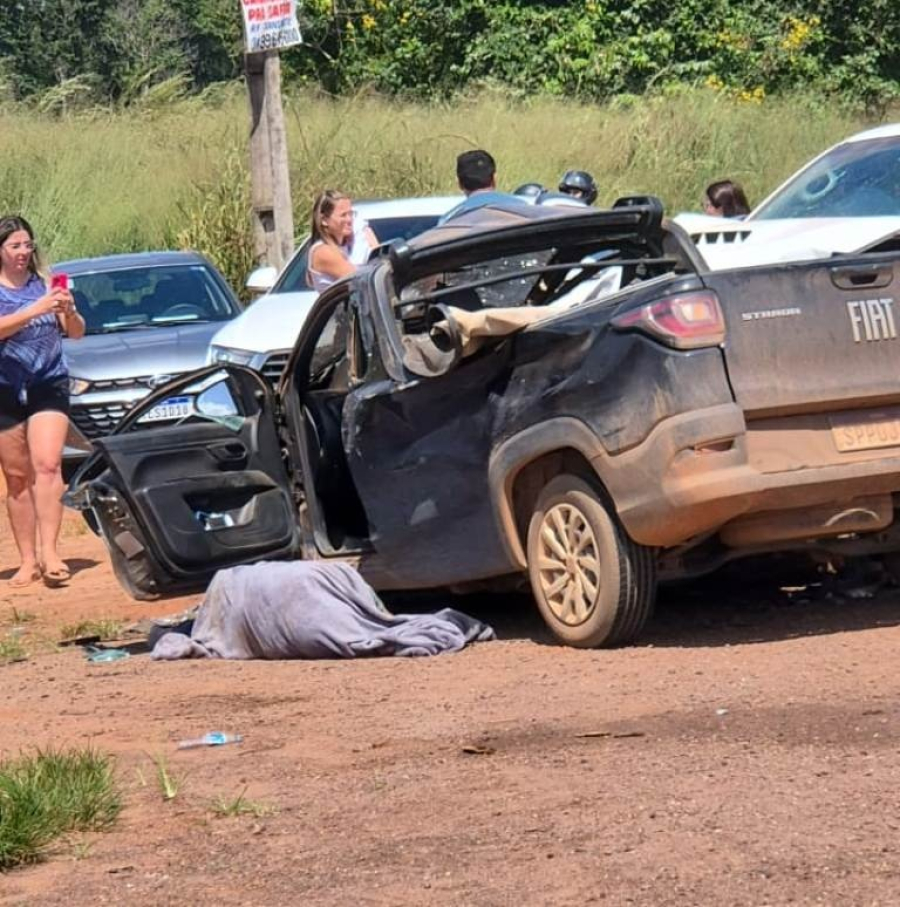 Presidente da Câmara de Sinop morre em grave acidente na BR-163