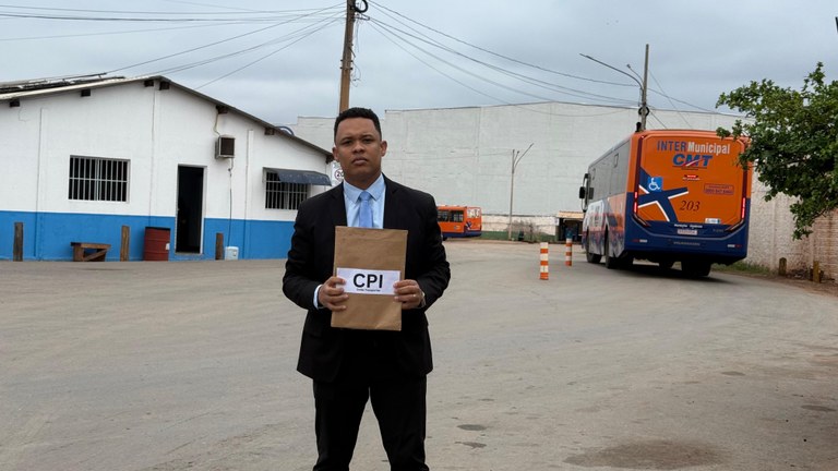 Caio Cordeiro protocola CPI para investigar empresa de Transportes em Várzea Grande