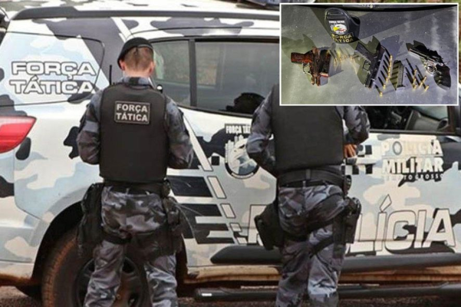 Três criminosos morrem em confronto com a PM após perseguição em MT