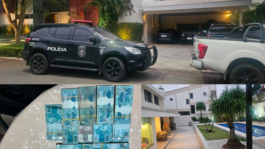 Operação Silêncio Comprado apreende mais de R$ 100 mil e carros de luxo em investigação sobre o Hospital de MT