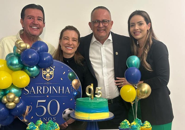 Vereador Sardinha celebra aniversário ao lado de familiares e amigos