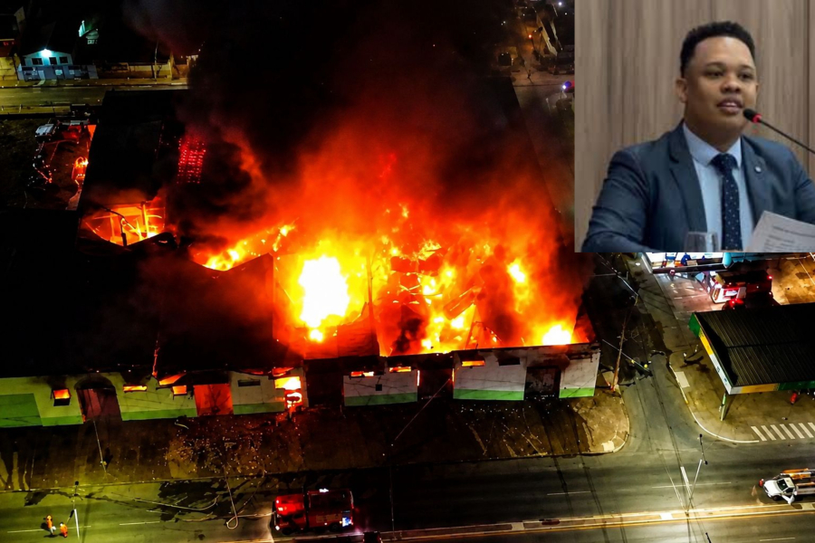 Após barracão sem seguro pegar fogo, Caio Cordeiro apresenta lei para abrir a “caixa-preta” dos aluguéis da Prefeitura