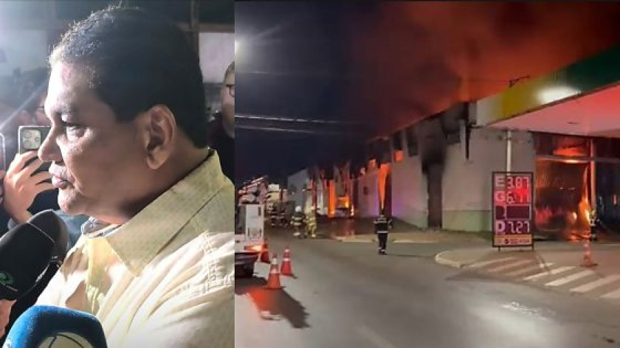 Wanderlei Cerqueira cobra esclarecimentos sobre incêndio em galpão usado pela Prefeitura de Várzea Grande